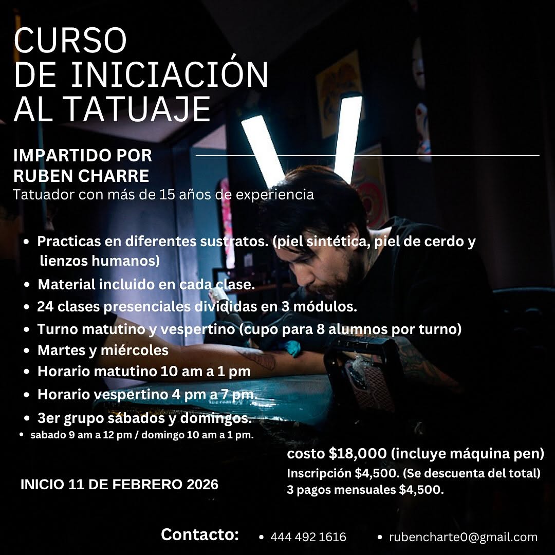 Curso de tatuaje