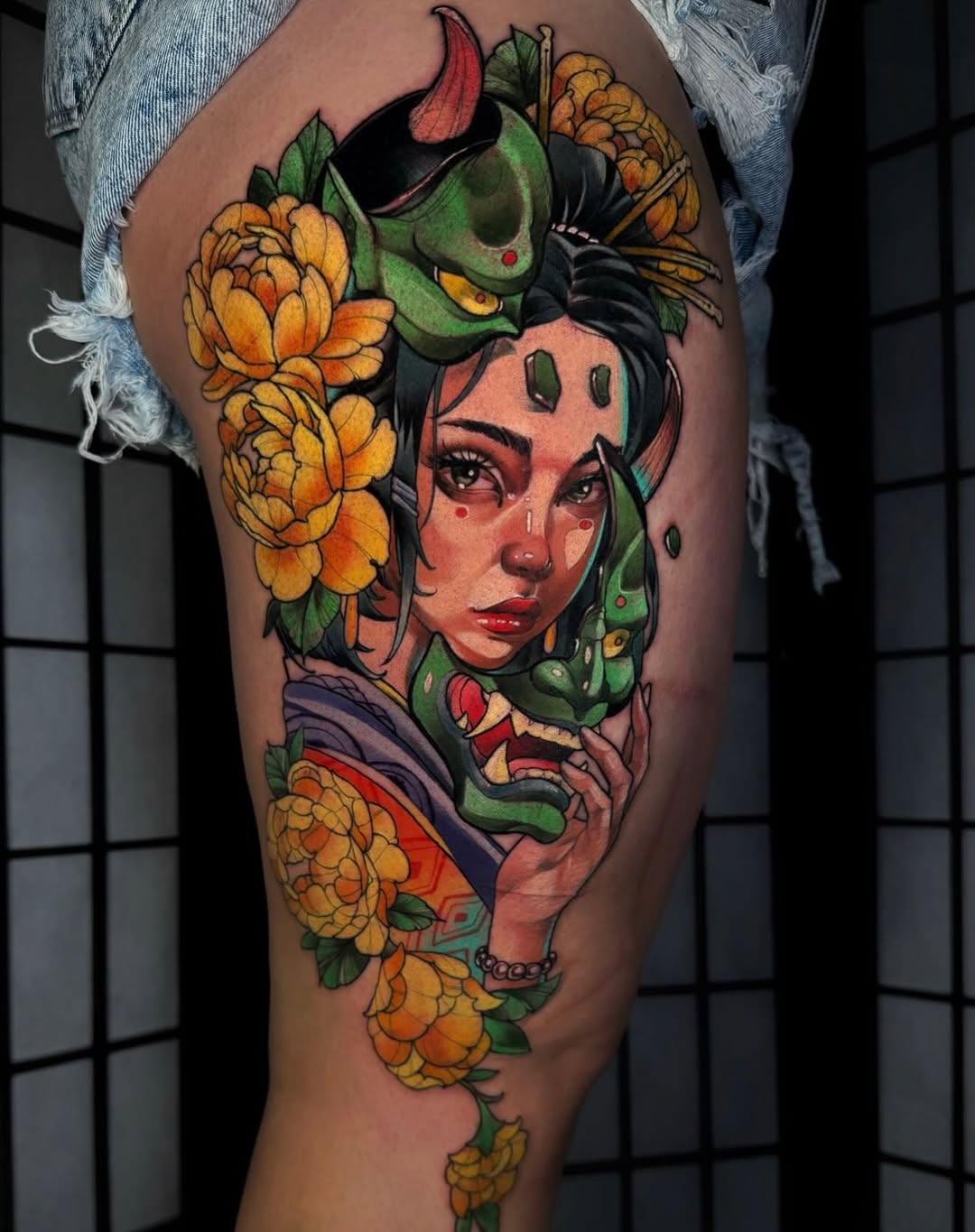 Tattoo by Ruben Charre